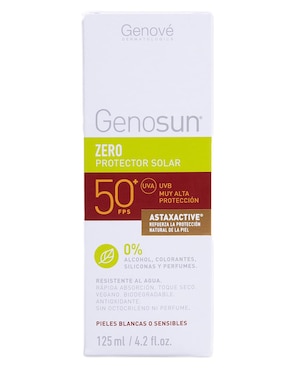 Protector solar FPS 50+ Genosun Zero Genové 125 ml