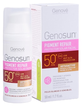 Protector solar FPS 50+ Genosun Pigment Repair Genové 50 ml