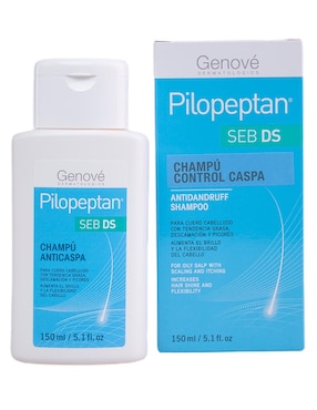 Shampoo control caspa para cabello Pilopeptan Seb Ds 150 ml
