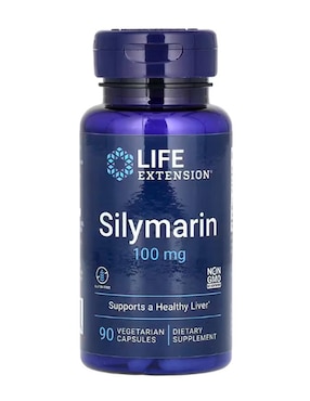 Silymarin Life Extension con vitaminas y minerales de 90 cápsulas
