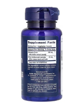 Silymarin Life Extension con vitaminas y minerales de 90 cápsulas