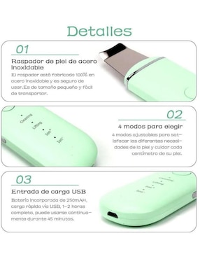 Máquina para ultrasonido facial y corporal Lab.g con  1 cabezales