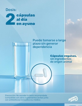 PRE & PRO + Bpn Pro con probióticos de 120 cápsulas