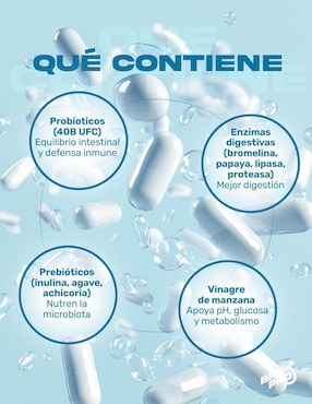 PRE & PRO + Bpn Pro con probióticos de 120 cápsulas