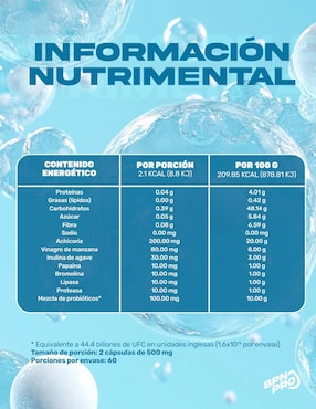 PRE & PRO + Bpn Pro con probióticos de 120 cápsulas