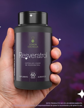 Resveratrol Lemon Cochella sabor natural de 60 cápsulas