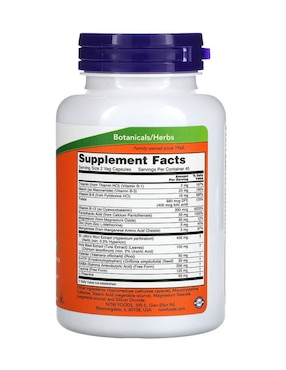 Mood Support Now con vitaminas y minerales de 90 cápsulas