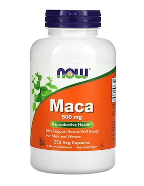 Maca Now de 250 cápsulas
