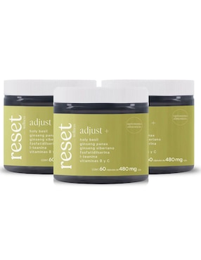 Kit de suplementos alimenticios de adjust Reset Wellness