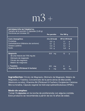 Kit de suplementos alimenticios de M3 + Reset Wellness