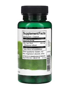 Wild yam Swanson con vitaminas y minerales de 60 cápsulas