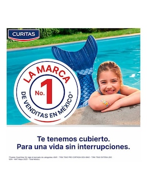 Bandas adhesivas curitas 10 piezas