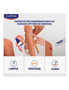 Bandas adhesivas curitas 10 piezas