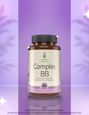 Complex BB Lemon Cochella con complejo de vitamina B de 60 cáp