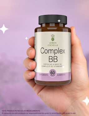 Complex BB Lemon Cochella con complejo de vitamina B de 60 cáp