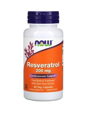 Resveratrol Now de 60 cápsulas