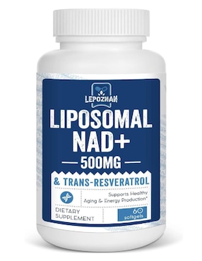Liposomal Nad+ Trans Resveratrol Lepoznan de 60 cápsulas