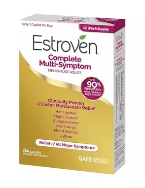 Complete Multi-Symptom Estroven con extracto de raíz de ruibarbo de 84 capletas