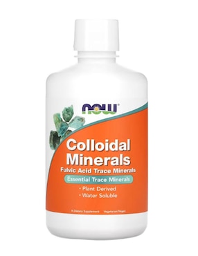 Minerales coloidales Now con vitaminas y minerales de 1 kg