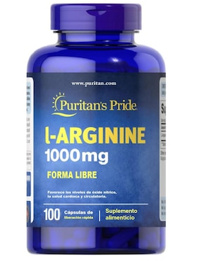 L-Arginine Puritans Pride con l-arginina de 100 cápsulas