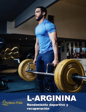 L-Arginine Puritans Pride con l-arginina de 100 cápsulas