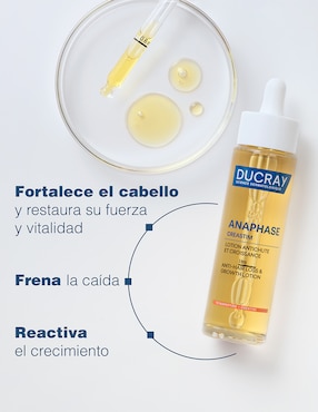 Loción para cabello anticaída Ducray loción capilar anaphase creastim anticaída y crecimiento para caída ocasional 60ml