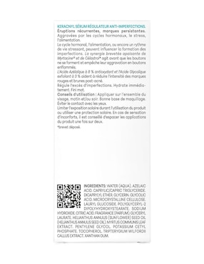 Sérum antiacné facial Ducray Facial Keracnyl Antiimperfecciones con Ácido Azelaico 30 ml Ducray de piel grasa