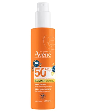 Protector solar FPS 50+ Spray Niños Corporal Resistente Avène 200 ml