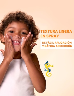Protector solar FPS 50+ Spray Niños Corporal Resistente Avène 200 ml