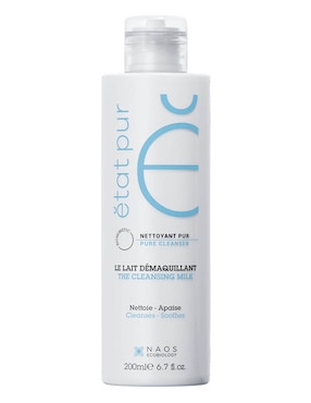 Tratamiento facial leche limpiadora hidratante etat pur ciudado puro
