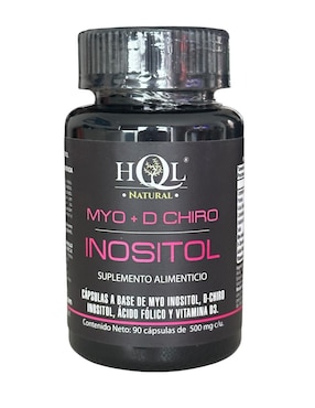 Myo + D Chiro Inositol Hql Natural con myo inositol de 90 cápsulas