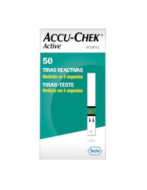 Tiras reactivas para glucosa Accu-Chek Active
