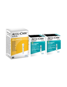 Tiras reactivas para glucosa Accu-Chek Instant