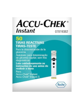 Tiras reactivas para glucosa Accu-Chek Instant