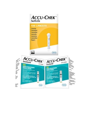 Tiras reactivas para glucosa Accu-Chek Instant
