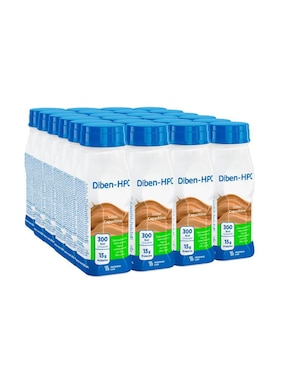 Diben-HPC con 24 botellas Diben Hpc con multivitaminico sabor capuccino de 24 botellas