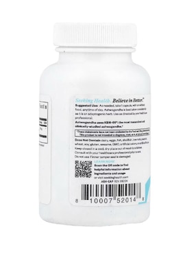 Ashwagandha Seeking Health de 60 cápsulas