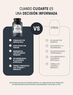 Testo Platinum Maca y Arginina Life360+ con fenogreco ( trigonella foenum-graecum)