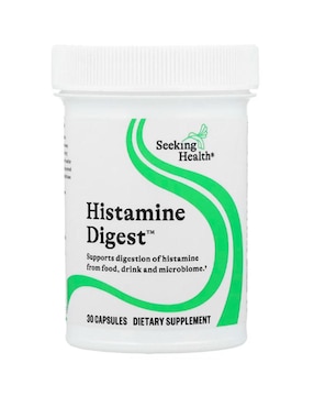 Histamine Digest Seeking Health con enzimas digestivas y probióticos de 30 cápsulas