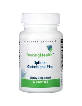 Glutatión óptimo Plus Seeking Health con selenio de 60 tabletas
