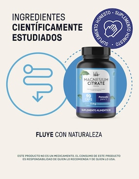 Magnesium Citrate Life360+ con magnesio