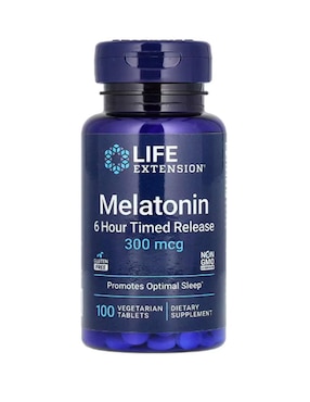 Melatonina Life Extension de 100 tabletas