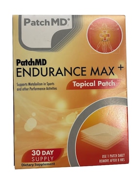PARCHE RENDIMIENTO MAXIMO ENDURANCE MAX PATCH MD Patch Md con vitaminas y minerales