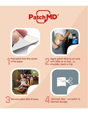 PARCHE RENDIMIENTO MAXIMO ENDURANCE MAX PATCH MD Patch Md con vitaminas y minerales