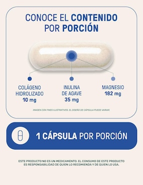 Magnesium Blend Life360+ con magnesio de 30 cápsulas