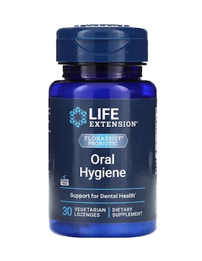 Higiene Bucal Life Extension con probióticos de 30 cápsulas