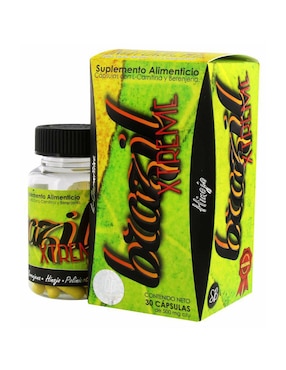 Brazil Xtreme Top Naturista con carnitina de 30 cápsulas