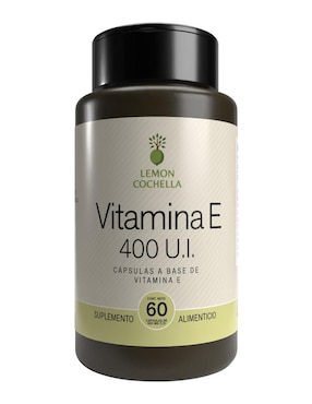 VITAMINA E 400 U.I. Lemon Cochella de 60 cápsulas