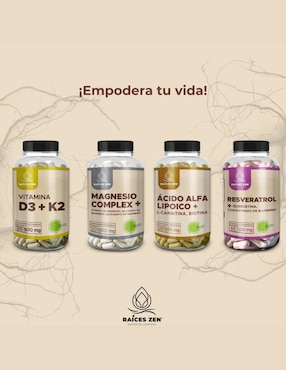 Complejo B Raíces Zen Raíces Zen de 120 cápsulas