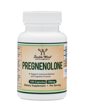 Pregnenolona Double Wood de 120 cápsulas